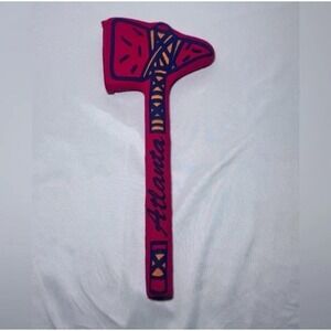 20 Count Vintage 90s Atlanta Braves TOMAHAWK Chop 15in Hard Handle Foam Head USA